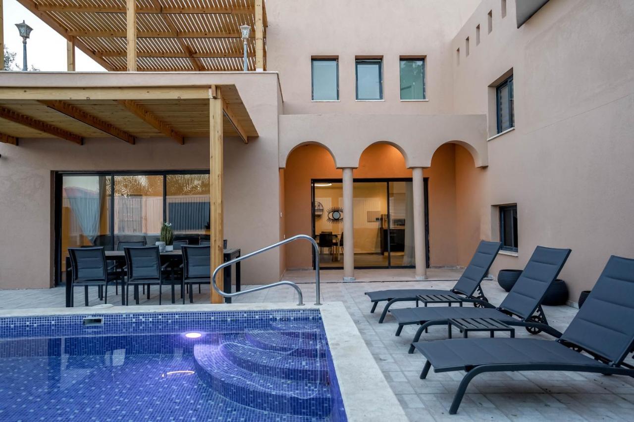וילה רוני בריכה מחוממת Villa Roni Heated Pool Eilat Extérieur photo